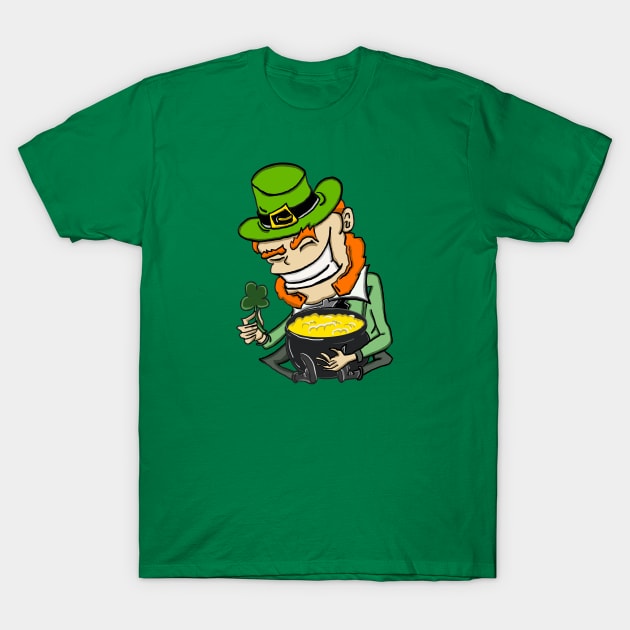 St. Patrick’s Leprechaun T-Shirt by Salty Pretzel